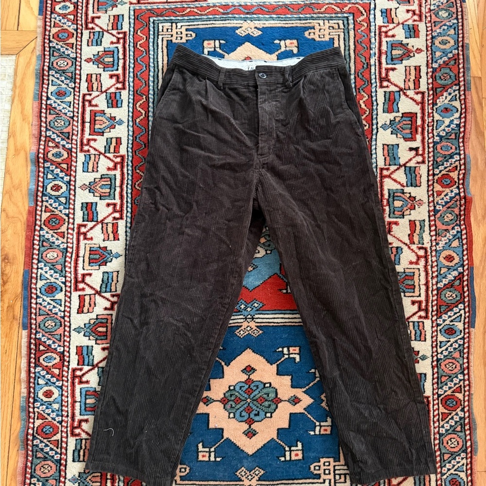 Alex Mill Dark Brown Corduroy Pants